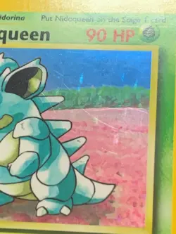 NIDOQUEEN - 7/64 - JUNGLE - HOLO RARE POKEMON CARD - LP - Image 4