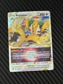Pokemon TCG- Regigigas VSTAR 114/159 - Ultra Rare - Crown Zenith - NM - Image 1