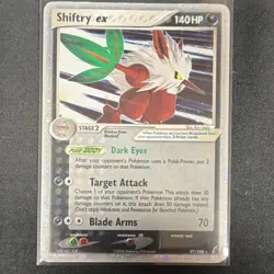 Pokemon Shiftry ex 97/100 EX Crystal Guardians Holo Rare 2006 - Image 1