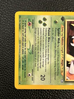 Pokemon TCG 1st Edition Neo Genesis Ariados 27/111 NM - Image 3