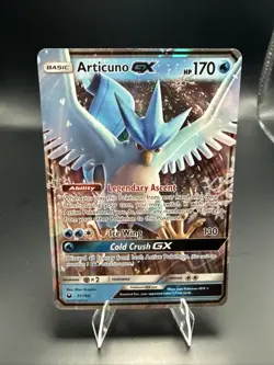 Pokemon Articuno GX - 31/168 - Celestial Storm Sun & Moon Ultra Rare Card NM - Image 3