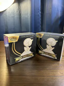Pokemon TCG - Mega Evolution Gardevoir ETB Elite Trainer Box New/Sealed Lot Of 2 - Image 1
