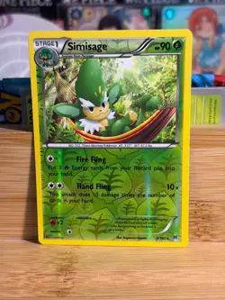 SIMISAGE 6/162 XY BREAKthrough Reverse Holo Pokemon TCG LP - Image 1
