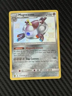 Pokemon TCG Magnezone SV29/SV94 Hidden Fates Shiny Vault NEAR MINT - Image 1
