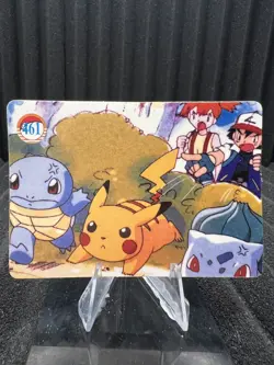 Pokemon Vintage Pocket Monsters Vending HOLO Prism Sticker Bandai 1999 Nintendo - Image 2