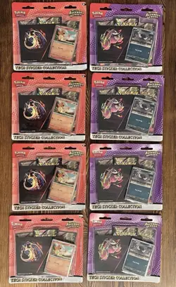 🔥 LOT OF 8 Pokemon Ascended Heroes Tech Sticker Collection 3pk SEALED IN-HAND - Image 1