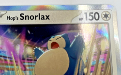Pokemon TCG - Hop's Snorlax ( 184 Prerelease Staff Holo Promo ) Very Light Play - Image 3