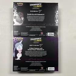 Pokemon Champion's Path Dubwool V & Hatterene V Collection Box Sealed English - Image 2