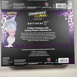 Pokemon Champion's Path Dubwool V & Hatterene V Collection Box Sealed English - Image 4