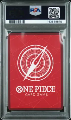 2025 ONE PIECE OP13-CARRYING ON HIS WILL ALTERNATE ART MONKEY D. LUFFY PSA 10 - Image 2