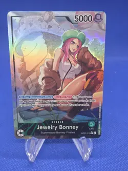 One Piece 500 Years in the Future Jewelry Bonney OP07-019 Parallel Leader NM/LP - Image 1