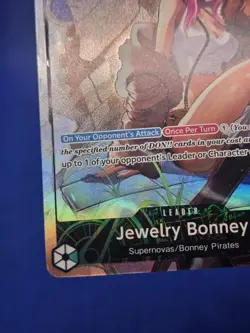 One Piece 500 Years in the Future Jewelry Bonney OP07-019 Parallel Leader NM/LP - Image 5