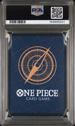 2025 ONE PIECE OP11-A FIST OF DIVINE SPEED 3RD ANV-SILVER MONKEY D. LUFFY PSA 9 - Image 2