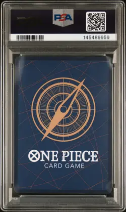 2025 ONE PIECE OP11-A FIST OF DIVINE SPEED ALTERNATE ART #080 GEAR TWO PSA 10 - Image 2