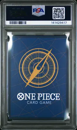 2023 ONE PIECE OP04-KINGDOMS OF INTRIGUE SPECIAL ALTERNATE ART SAKAZUKI PSA 10 - Image 2