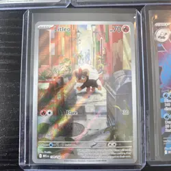 Pokemon Card Lot 5 English IR Mega houndstone vulpix rotem Liteleo near mint - Image 3