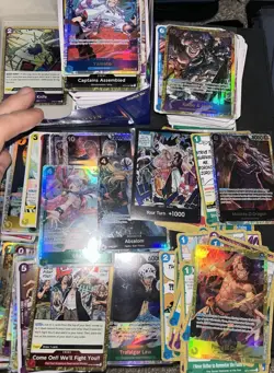 ONE PIECE TCG C R SR SEC Leaders foils variety op14 and more trading cards - Image 2
