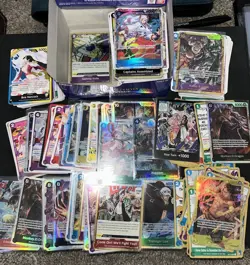ONE PIECE TCG C R SR SEC Leaders foils variety op14 and more trading cards - Image 4