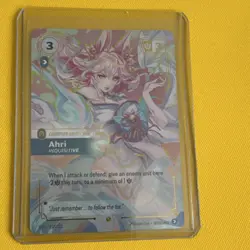 League of Legends Ahri Inquisitive Champion Unit Card 227/221 Regular 2023 - Image 1