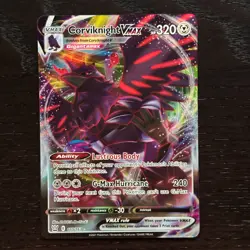 Corviknight VMAX 110/163 Pokemon Battle Styles SWSH05 Ultra Rare Holo Card NM - Image 1