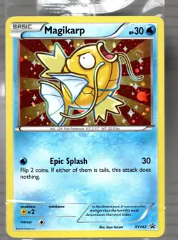Magikarp XY143 Black Star Promo Card SEALED Pokemon Target Exclusive (NM) - Image 1