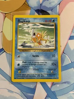 Magikarp | Base Set 35/102 | Uncommon Non-Holo Pokemon Card | Unlimited | NM - Image 1