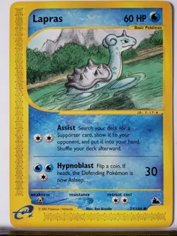 Lapras 71/144 NM / M - Skyridge Eseries Pokemon Card - $2 Combined Shipping - Image 1