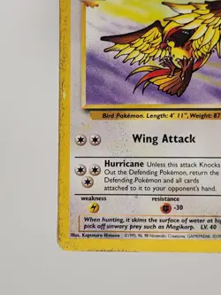 Pokemon Card Pidgeot Jungle Set 24/64 Unlimited Non Holo Rare VG Condition - Image 2