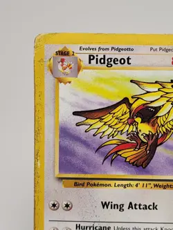 Pokemon Card Pidgeot Jungle Set 24/64 Unlimited Non Holo Rare VG Condition - Image 3