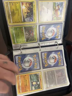 Pokemon TCG Raichu Binder With Cards - Image 5