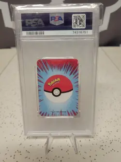 1999 Bicycle Pokemon Spearow Mini Playing Card - Red 7 of Spades - PSA 8🔥 - Image 3