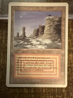 MTG Plateau NM/LP Revised Dual Land Reserved List at a good deal! - Image 2