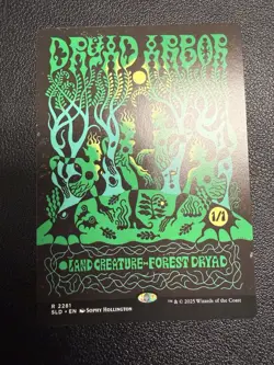 Dryad Arbor - NM - Secret Lair MTG - SHIPS NOW! - Image 1