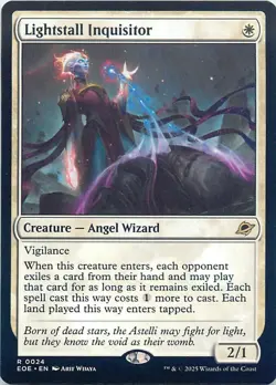 MTG Lightstall Inquisitor (24/160) Edge of Eternities Promos NM Angels - Image 1