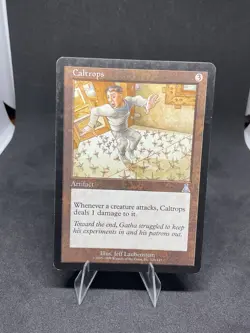 Caltrops Urza's Destiny Regular MTG 129 HEAVY PLAYED - - Image 1