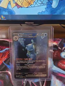 Pokemon TCG Blastoise EX 200/165 Scarlet & Violet 151 NM Condition - Image 1