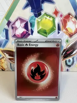 Basic Fire Energy MEE 002 Reverse Holo - Pokemon TCG Ascended Heroes - NM - Image 1