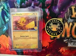 Pikachu 51/162 Stamped 2026 Pokemon Day 30th Anniversary Promo TCG - Image 1