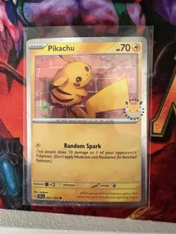 Pikachu 51/162 Stamped 2026 Pokemon Day 30th Anniversary Promo TCG - Image 2