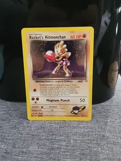 Pokemon Rocket's Hitmonchan Gym Heroes Holo 011/132 - Image 1