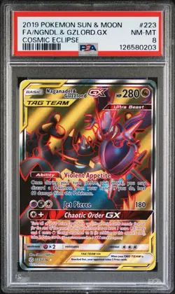 2019 Pokemon Sun And Moon Cosmic Eclipse PSA 8 Lot - Image 4