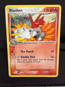 Pokemon POP Series 1 Blaziken Holo Rare (1/17) NM - Image 1