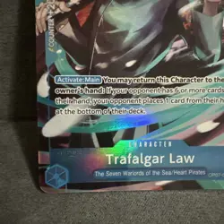 Trafalgar Law One Piece TCG OP07-047 Seven Warlords of Sea Promo English Alt - Image 4