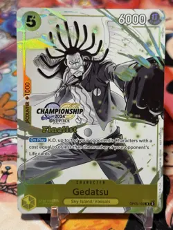 GEDATSU - One Piece OP05-102 - FINALIST PROMO Championship Series 2024 - Image 1