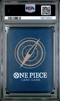 2025 ONE PIECE OP11-A FIST OF DIVINE SPEED ALTERNATE ART #080 GEAR TWO PSA 10 - Image 2