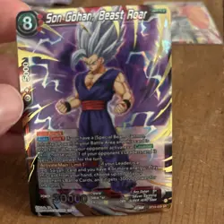 Dragon Ball Super Card Game Son Gohan, Beast Roar SR Critical Blow BT22-009 - Image 1