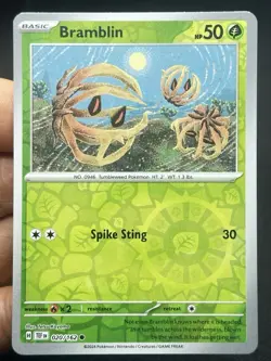 Bramblin 020/162 Reverse holo - LP-NM - Pokemon TCG Card - Image 1
