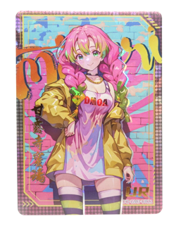 Mitsuri Kanroji Demon Slayer UR22 Mystic Encounters Wedding 3 Waifu Anime Card - Image 1