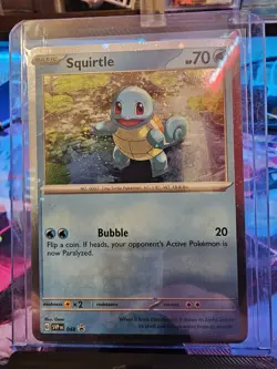 Squirtle - 048 (Cosmos Holo) 048 Sv: Scarlet & Violet Promo Cards Holo - Image 3