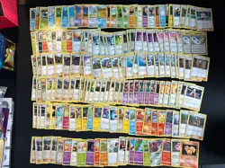 Pokemon TCG Lot 120+ Cards w/ Swampert Tin - Image 3